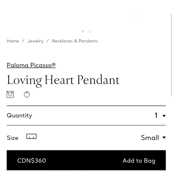 Tiffany & Co. Loving Heart Pendant Necklace - Picture 10 of 10